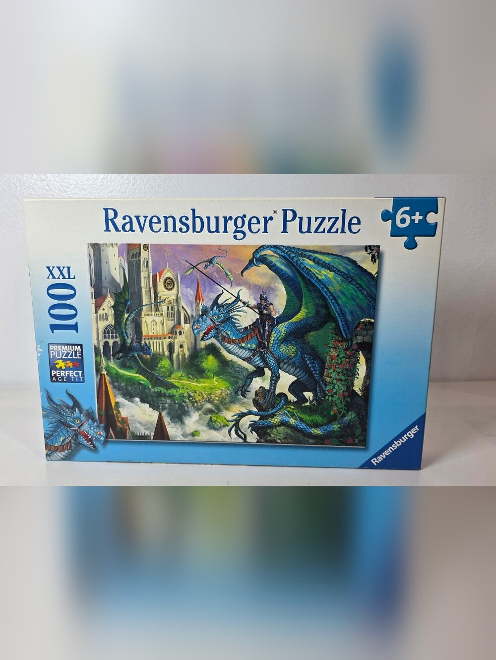 💙Ravensburger Dragon Rider Childrens Puzzle 100 Pieces Complete